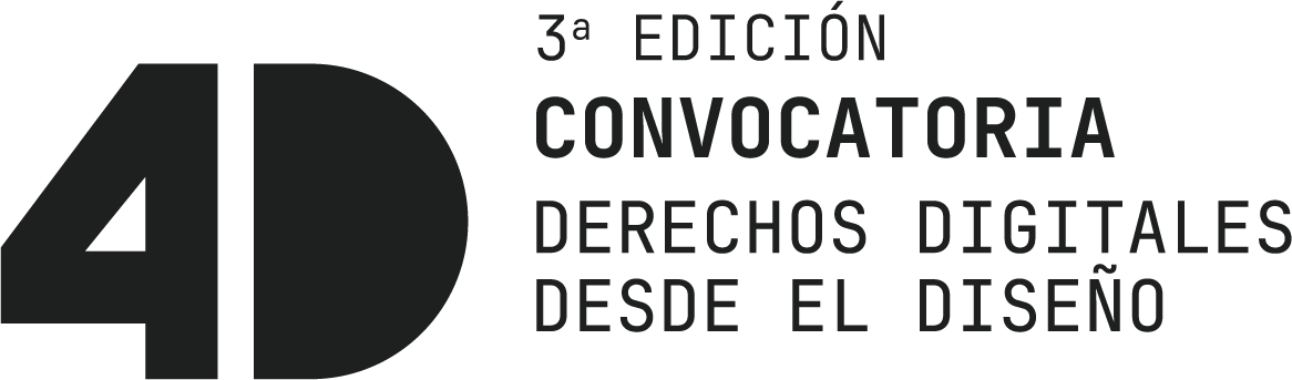 4D Digitalització Democratica i Drets Digitals - 4D Convocatoria - Logo